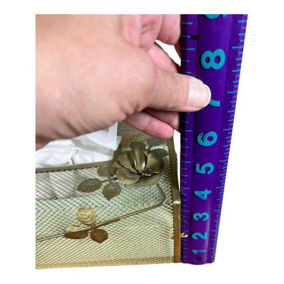 Mid-Century‎ Metal Tissue Box Holder - Picture 7 of 7